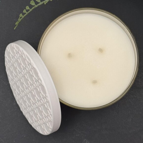 BBW Santorini Coast Bath & Body Works 3 Wick Candle - Picture 6 of 10